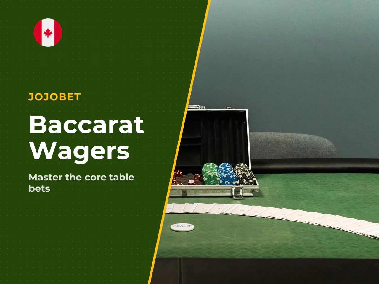 Ties, Player and Banker Bets as