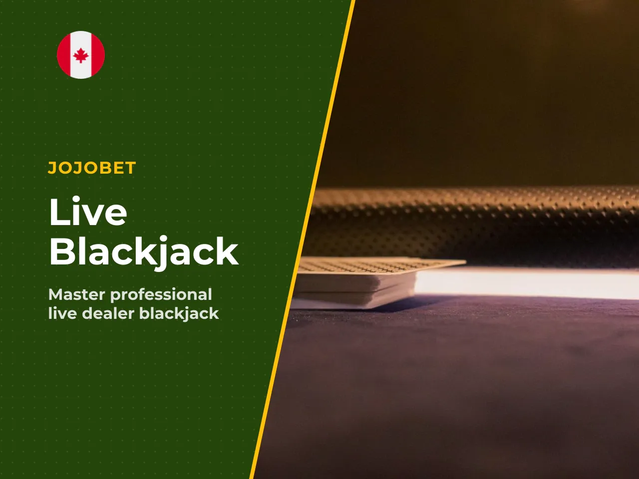 Live dealer blackjack and live casino