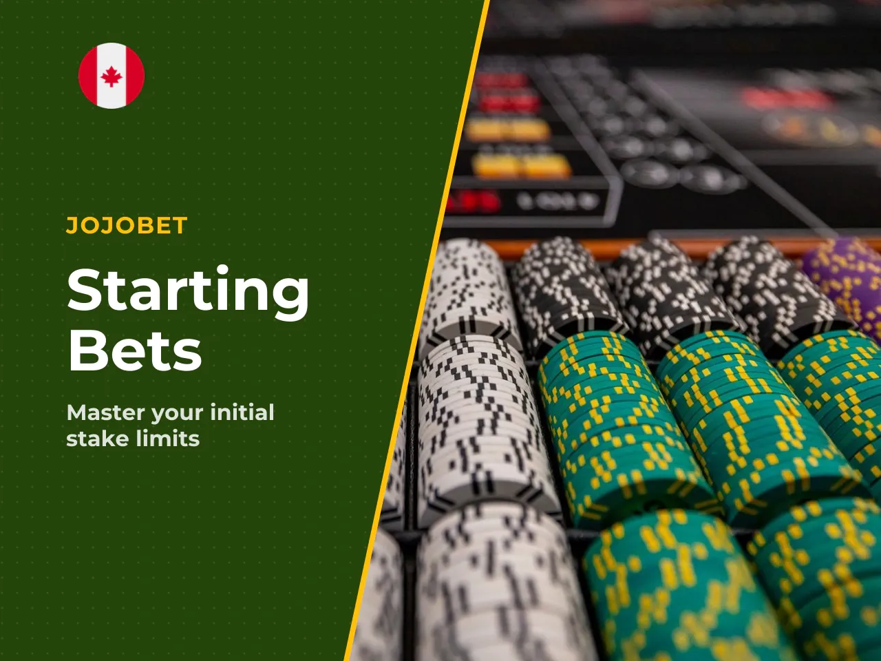 Placing Your First Bet and Starting