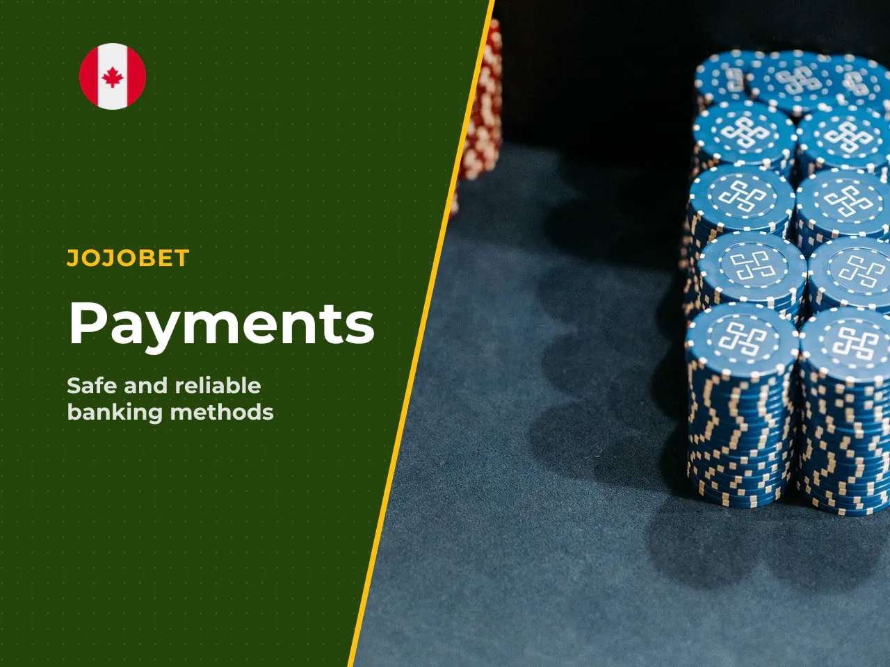 Jojobet Payments Methods, Currencies and Limits