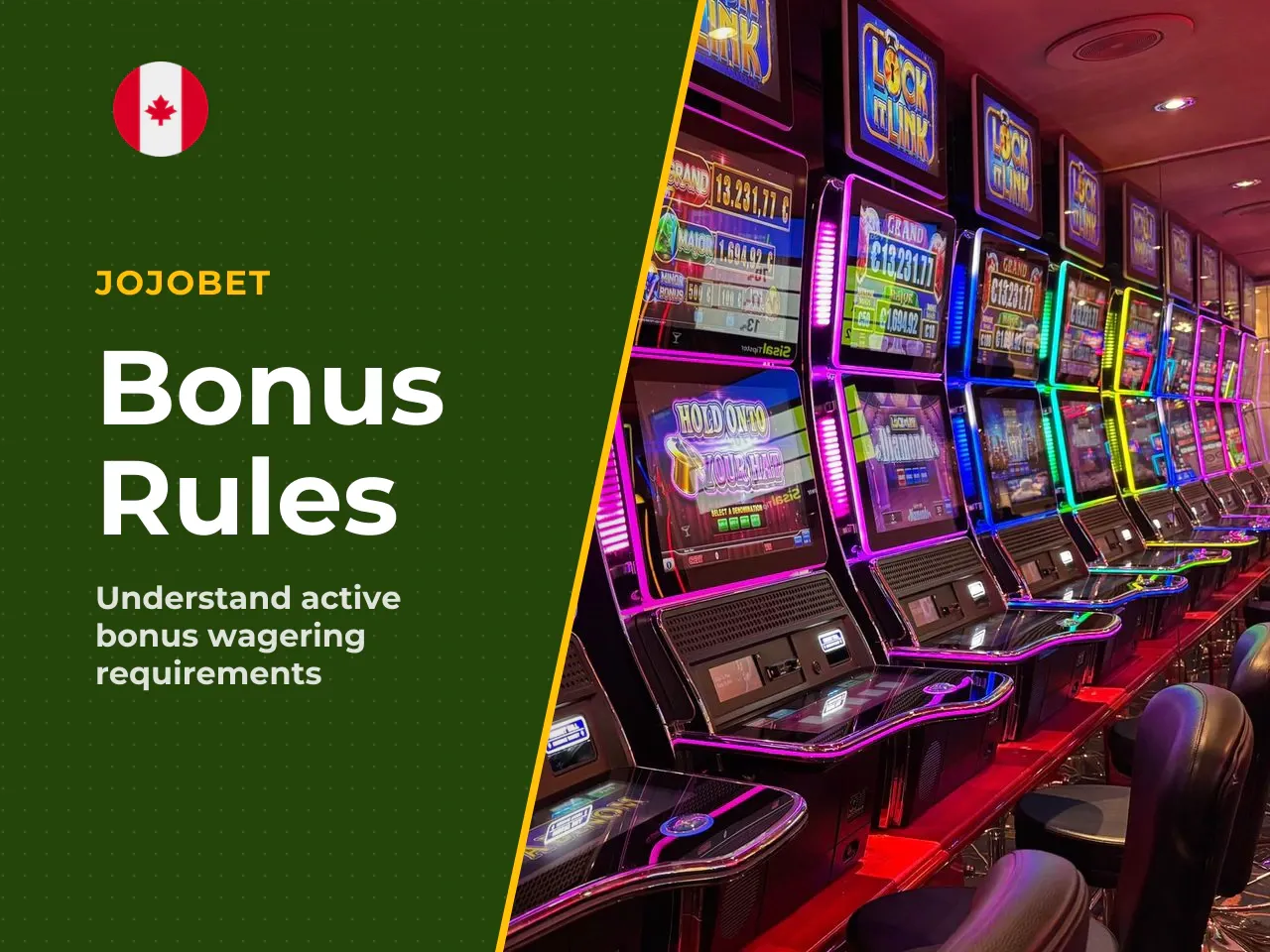 - Bonus money rules. Most online