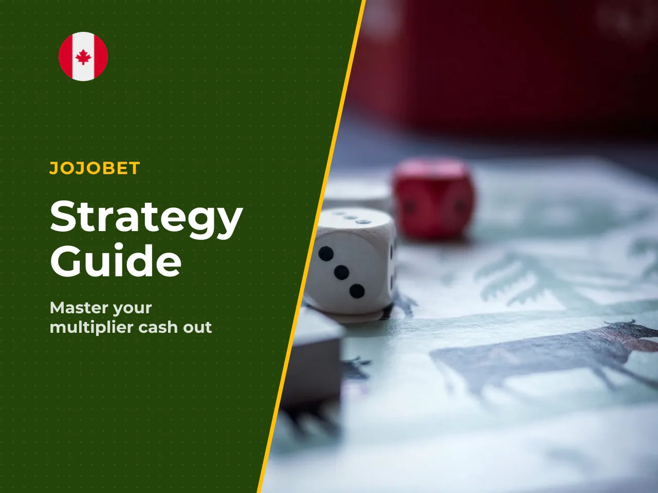 Multiplier targets and cash-out styles. Choose